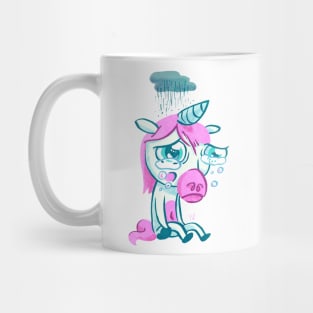 Sad Unicorn Mug